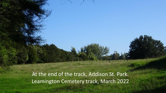 Leamington cemetery track 3.3.22